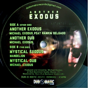 Another Exodus 12" - Michael Exodus feat Rankin Delgado & Mandelion